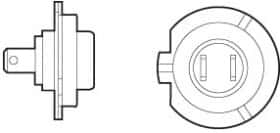 Автолампа Valeo Life x2 H7 PX26d 55 W прозрачная 032517