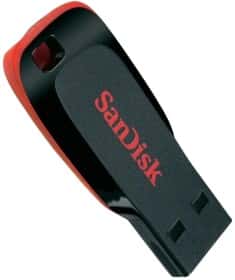 Флешка SanDisk Cruzer Blade 64 ГБ