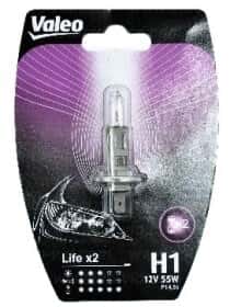 Автолампа Valeo H1 P14,5s 55 W прозрачная 032508