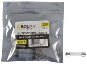 Автолампа Solar T11x39 SV8,5 1 W белая LC337P
