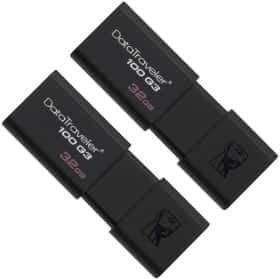 Флешка Kingston DataTraveler 100 G3 32 ГБ DT100G332GB-2P