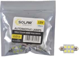 Автолампа Solar T11x39 SV8,5 LS253P
