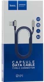 Кабель Hoco U17 Capsule U17LIGHTNINGBLUE USB - Apple Lightning 2 м