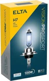 Автолампа Elta Automotive Vision Pro Sport H7 PX26d 100 W синя EB1784TR