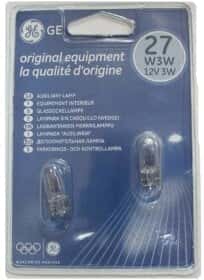 Автолампа General Electric W3W 3 W прозрачная 5304