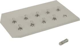 Автолампа Osram W1W W2x4,6d 1 W прозора 2741-K10SZT