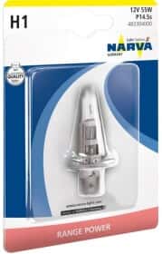 Автолампа Narva H1 P14,5s 55 W прозрачная 48330B1