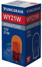 Автолампа Tungsram Standard WY21W W3x16d 21 W помаранчева 7440NA1K
