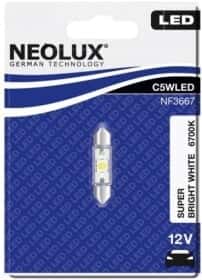 Автолампа Neolux® Super Bright White C5W S8.5d 1 W NF36671B