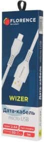 Кабель Florence Wizer FL-2111-WM USB - Micro USB 1 м