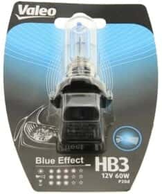 Автолампа Valeo Blue Effect HB3 P20d 60 W светло-голубая 32526