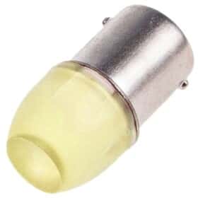 Автолампа Pulso S25 BA15s желтая 1156CERAMICY