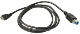 Кабель PowerPlant KD00AS1275 USB type-B - USB type-C 1,5 м
