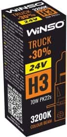 Автолампа Winso Truck H3 PK22s 70 W прозора 724300
