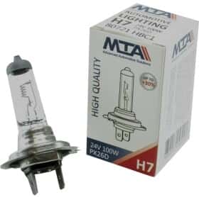 Автолампа MTA H7 PX26d 100 W прозрачная 80721HBC1
