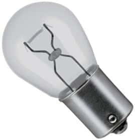 Автолампа Osram Original P15W BA15s 15 W прозрачная 7529