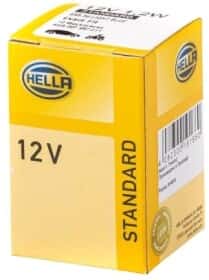 Автолампа Behr Hella BX8,5d 1,2 W прозора 8GA007997211