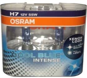 Автолампа Osram Cool Blue Intense H7 PX26d 55 W світло-блакитна 64210CBI-DUO