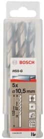 Набор сверл Bosch спиральных по металлу 2608595078 10.5 мм  5 шт.