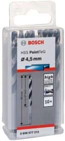 Набор сверл Bosch спиральных по металлу 2608577213 4.5 мм 10 шт.
