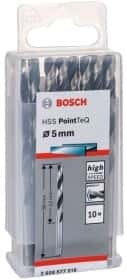 Набір свердл Bosch спіральних по металу 2608577218 5 мм 10 шт.