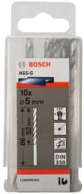 Набір свердл Bosch спіральних по металу 2608595062 5 мм 10 шт.