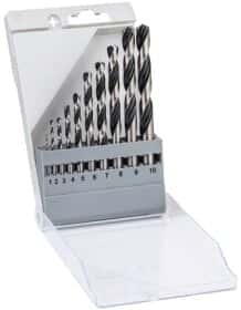 Набір свердл Bosch спіральних по металу 2608577348 1-10 мм 10 шт.