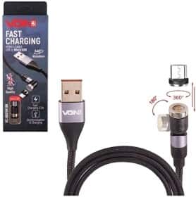 Кабель Voin VC-6601MBK USB - Micro USB 1 м
