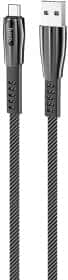 Кабель Hoco U70 U70MICROGRAY USB - Micro USB 1,2 м