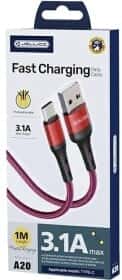 Кабель Jellico A20 RL072154 USB - type-C 1 м