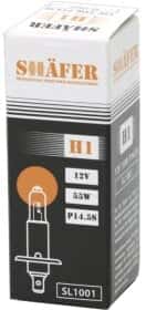 Автолампа Shafer H1 P14,5s 55 W прозора SL1001