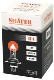 Автолампа Shafer H4 P43t 55 W 60 W прозрачная SL1004