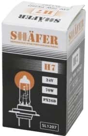 Автолампа Shafer H7 PX26d 70 W прозрачная SL1207