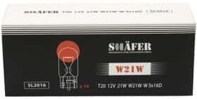 Автолампа Shafer W21W W3x16d 21 W SL2016