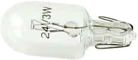 Автолампа AG-Autoparts W3W 3 W прозора AG40127