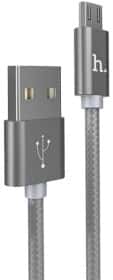 Кабель Hoco X2 X2MICRO1MSILVER USB - Micro USB 1 м