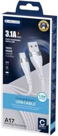 Кабель Jellico A17 RL073402 USB - Apple Lightning 1 м