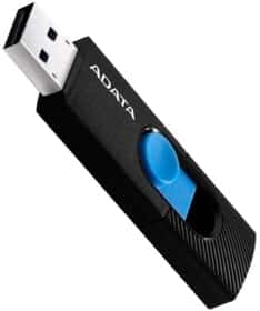 Флешка Adata UV220 Black/Blue 32 ГБ