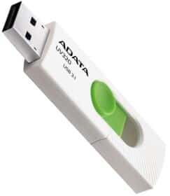 Флешка Adata UV320 White/Green 32 ГБ