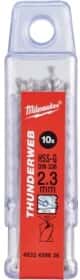 Набір свердл Milwaukee спіральних по металу Thunderweb 4932459836 2.3 мм 10 шт.