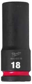 Торцевая головка Milwaukee Shockwave 4932480336 18 мм 1/2"