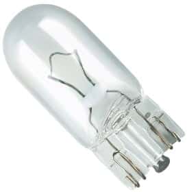 Автолампа Amio T10 W2,1x9,5d 5 W прозрачная 01483