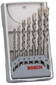 Набір свердл Bosch спіральних по цеглі та бетону 2607017082 4-10 мм 7 шт.