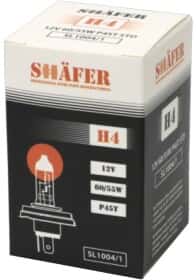 Автолампа Shafer H4 P45t 55 W 60 W прозрачная SL10041