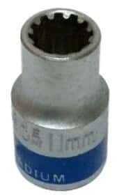 Торцева головка King Roy 30164-11 11 мм 1/2"
