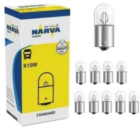 Автолампа Narva Standard R10W BA15s 10 W прозрачная 17311_10 Автолампа Narva Standard R10W BA15s 10 W прозрачная 17311_10