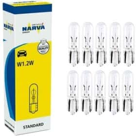 Автолампа Narva W1,2W W2x4,6d 1,2 W прозрачная 17037_10