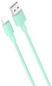 Кабель XO NB156 NB156-L-1-GR USB - Apple Lightning 1 м