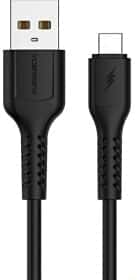 Кабель Denmen D42V DM-D42V-BK USB - Micro USB 1 м