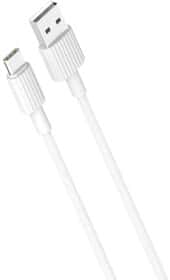 Кабель XO NB156 NB156-TC-1-WH USB - type-C 1 м